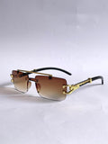Cartier Rimless Brown