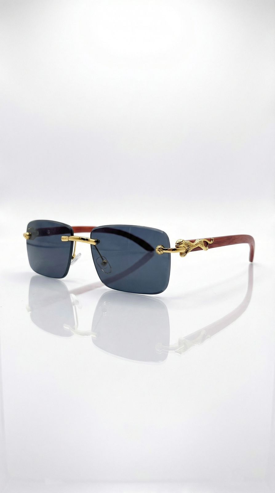 Vintage Square Rimless - 2808